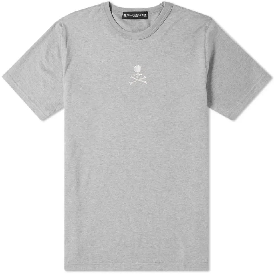 Embroidered Skull Tee