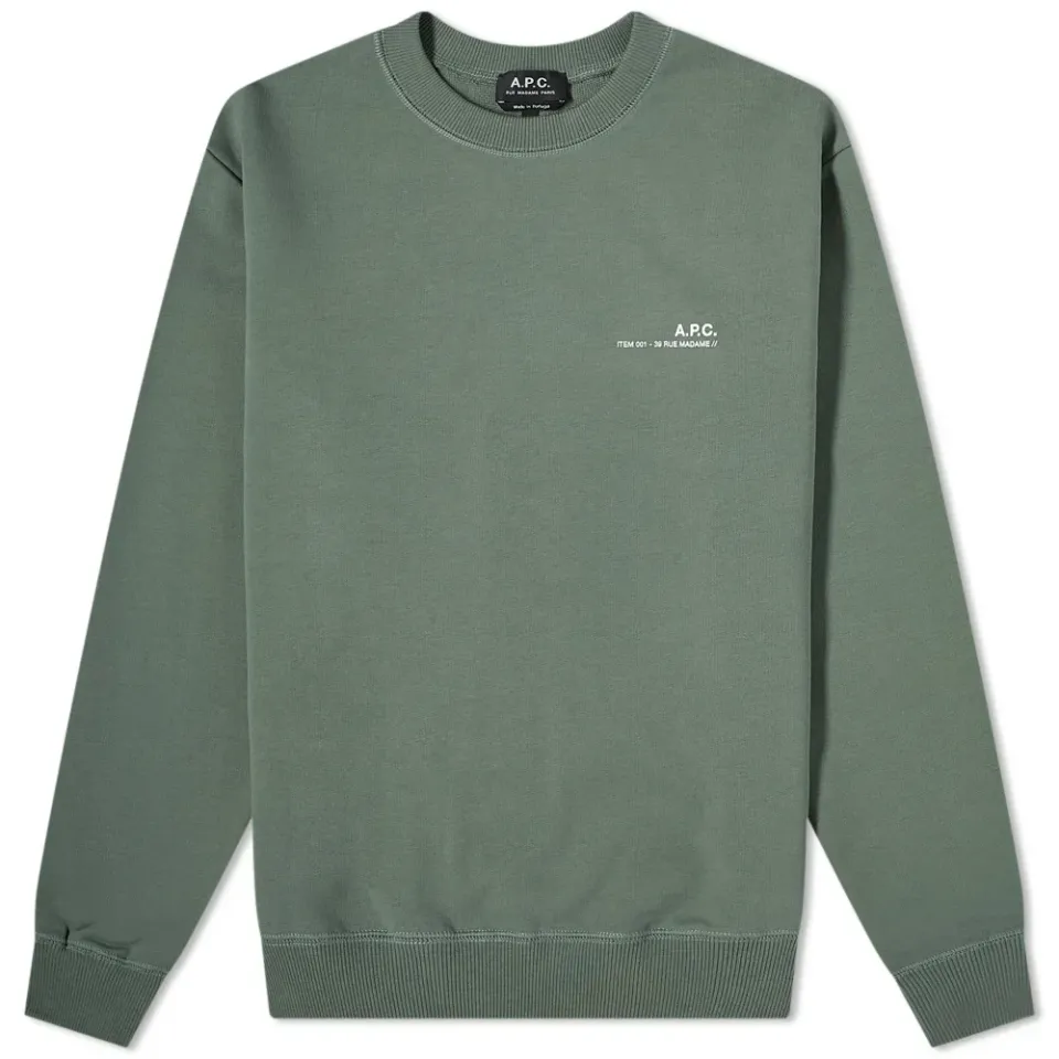 A.P.C. Item Logo Crew Sweat
