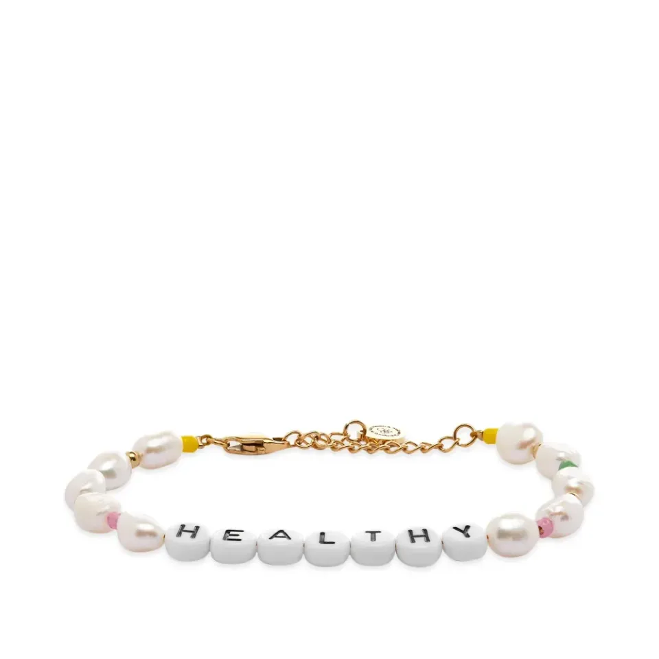 Healthy Pearl & Bead Bracelet