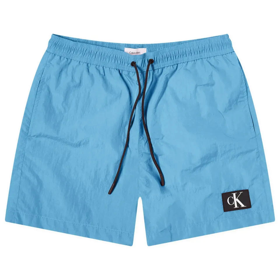 Monogram Logo Nylon Swim Shorts