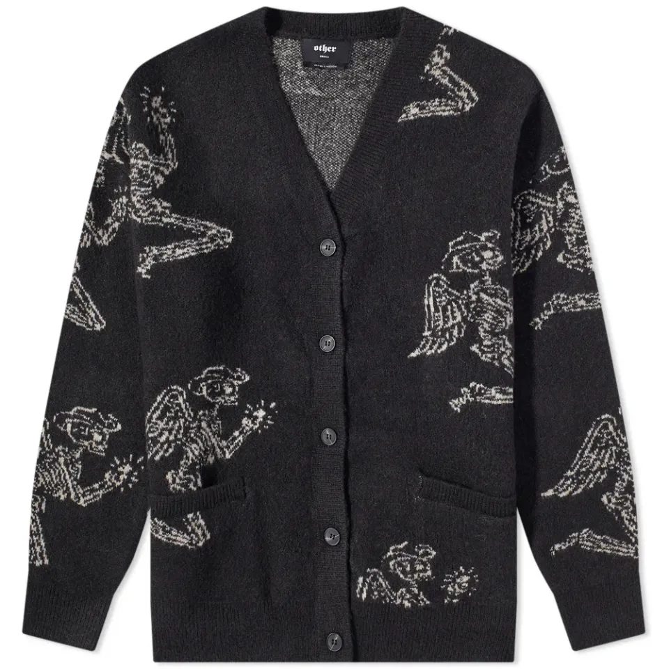 Skeleton Cowboy Cardigan