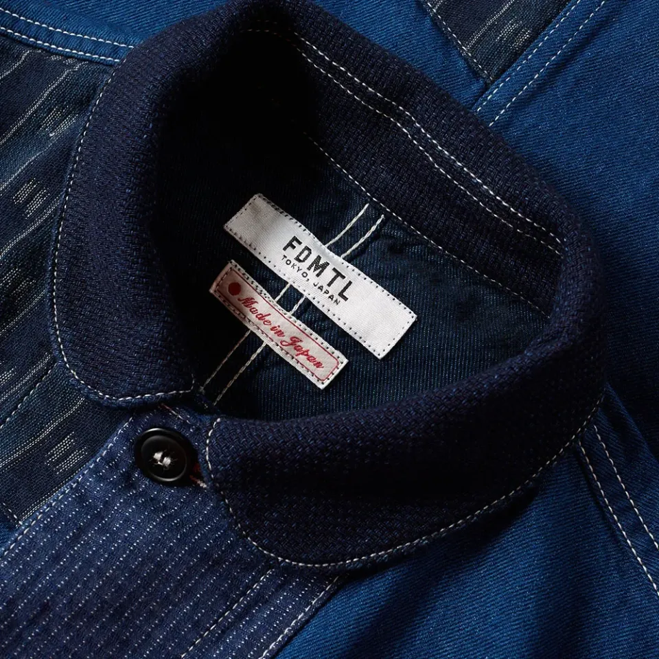 Patchwork Coverall Jacket