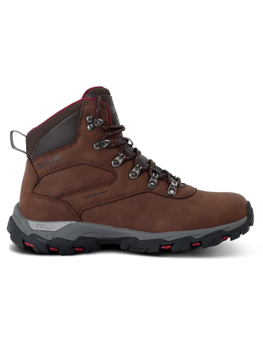Holcombe Classic Waterproof Walking Boots Brown