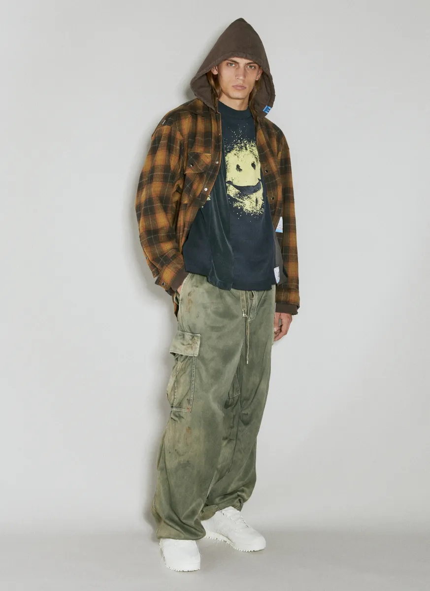 Hooded Layered Shirt