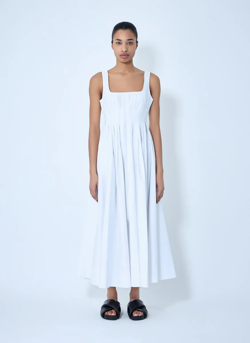Square Neck Sleeveless Dress