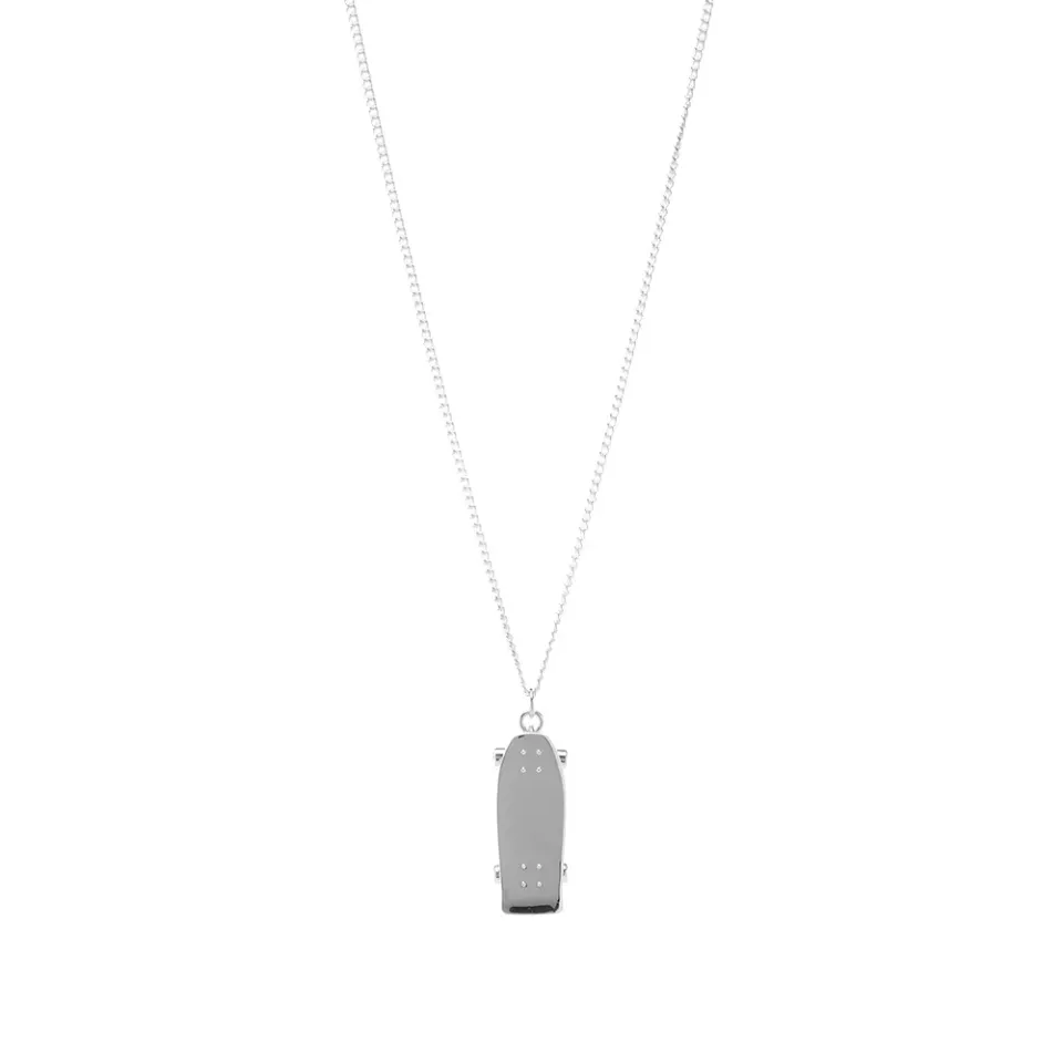 Skateboard Necklace