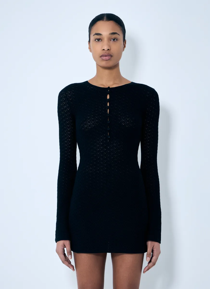 Mini Crochet Dress
