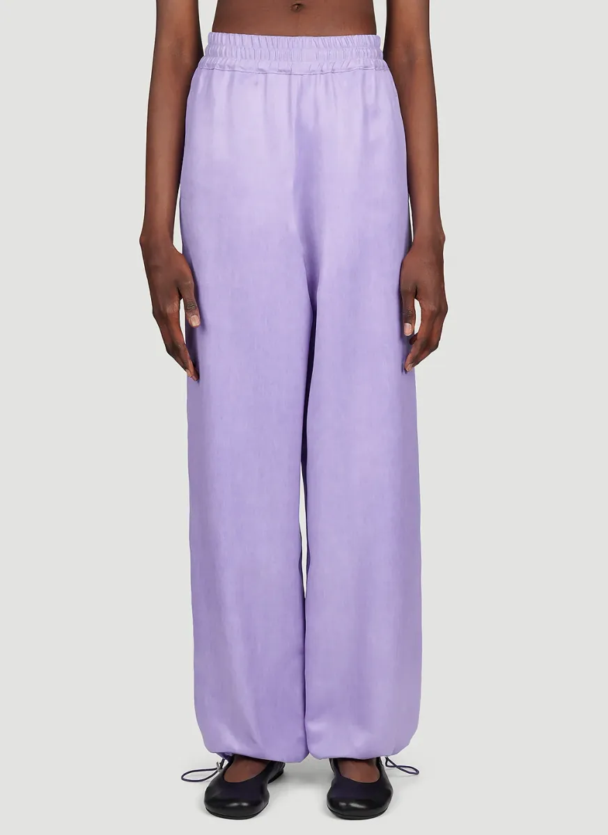 Wide Leg Suit Pants