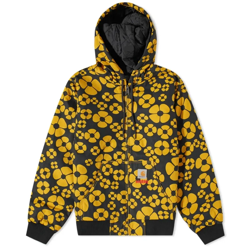 x Carhartt WIP Hooded Floral Work Jacket