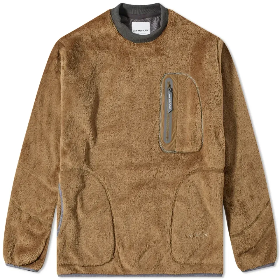 High Loft Fleece Crew