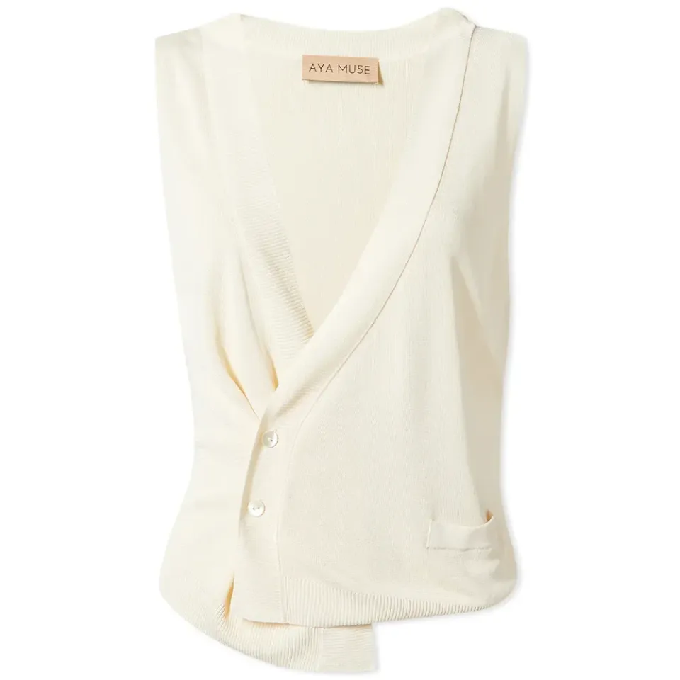 Cusqui Button Tank Top