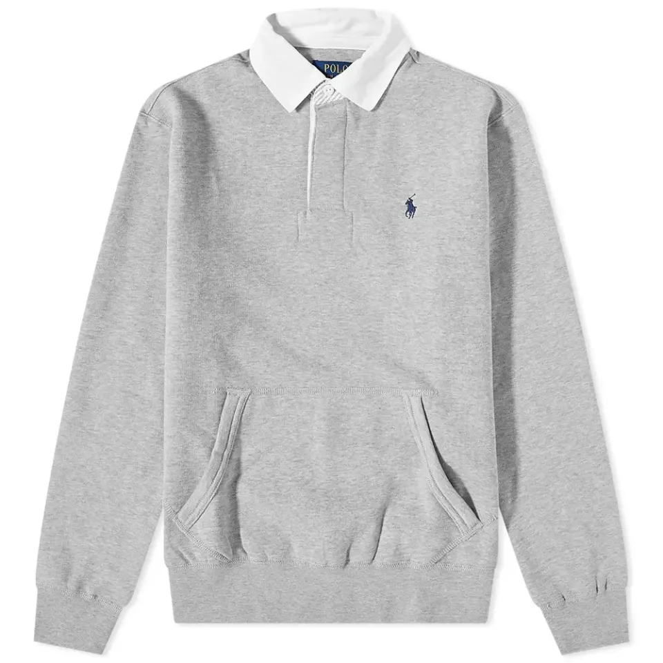 Kangaroo Pocket Jersey Rugby Shirt
