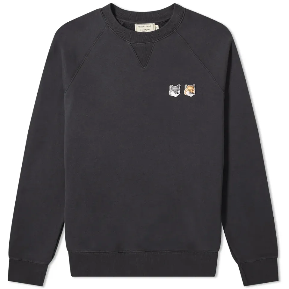 Maison Kitsuné Double Fox Head Patch Sweat