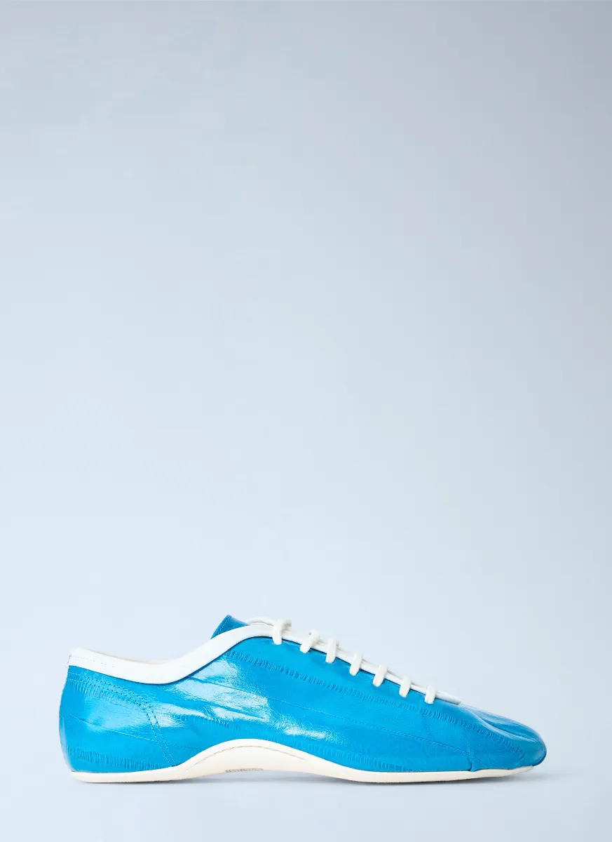 Lace-Up Leather Sneakers