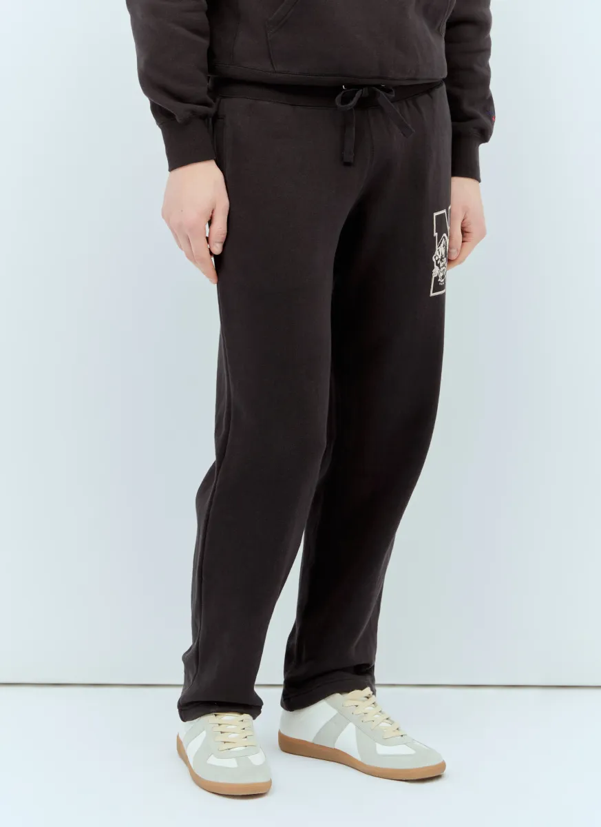 Logo Print Track Pants