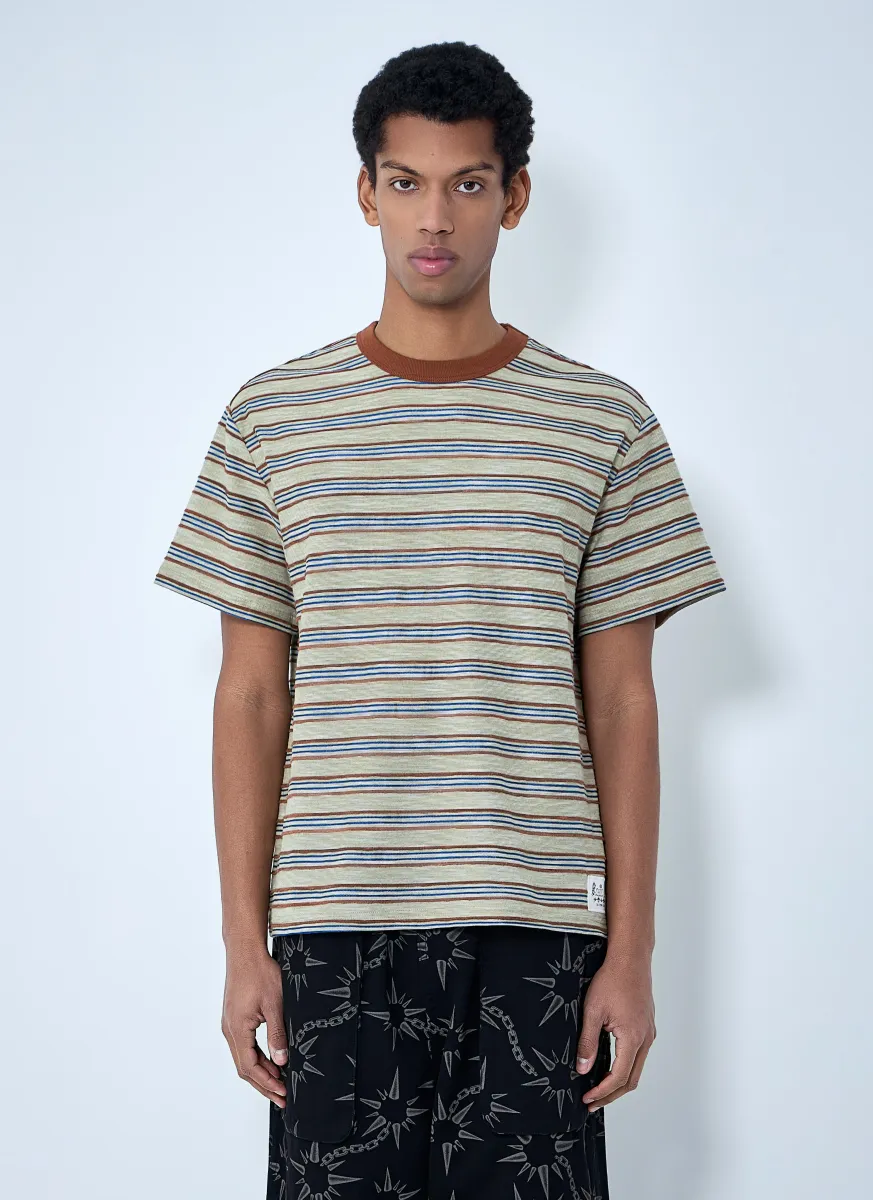 Striped Crewneck T-Shirt