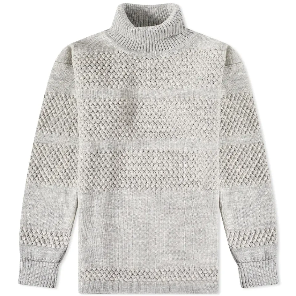 Fisherman Roll Neck Knit