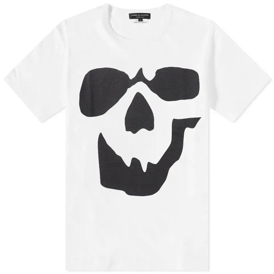 Skull Negative Print T-Shirt