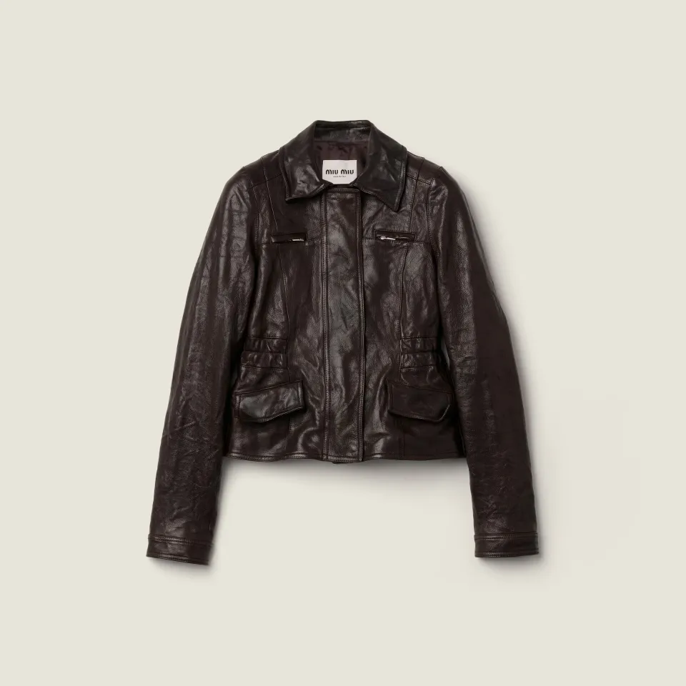 Leather jacket