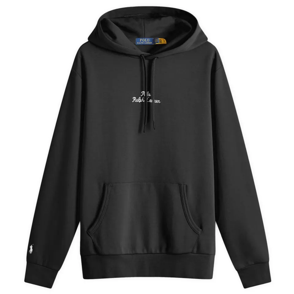 Chain Stitch Logo Hoodie
