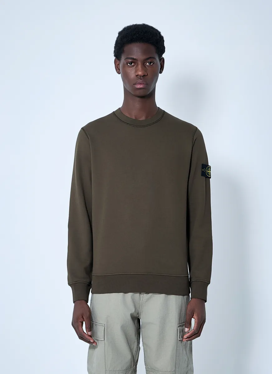 Logo Motif Sweatshirt