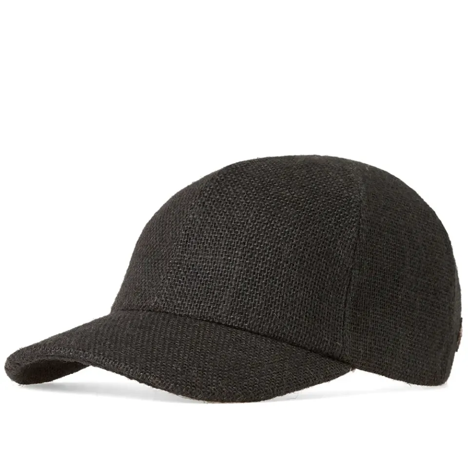Burlap Baseball Cap