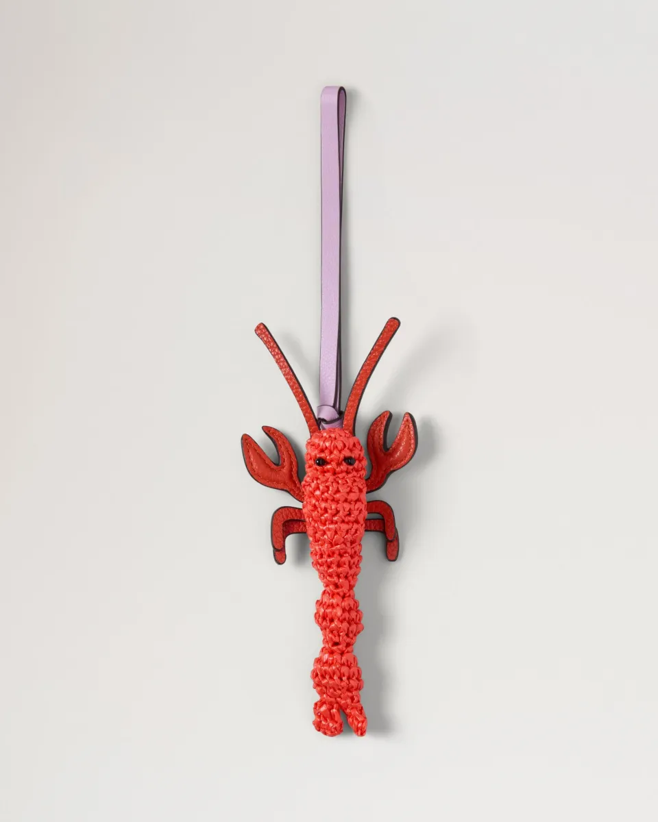 British Summer Bag Charm - Lobster