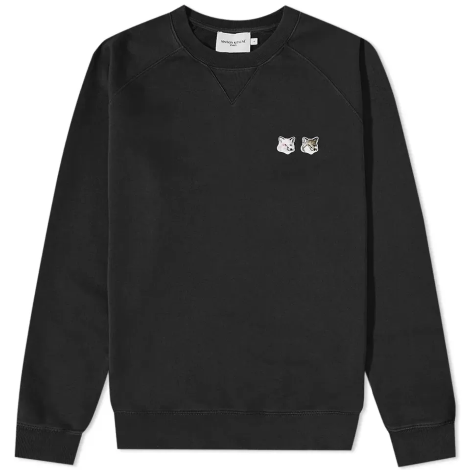 Monochrome Fox Head Classic Crew Sweat