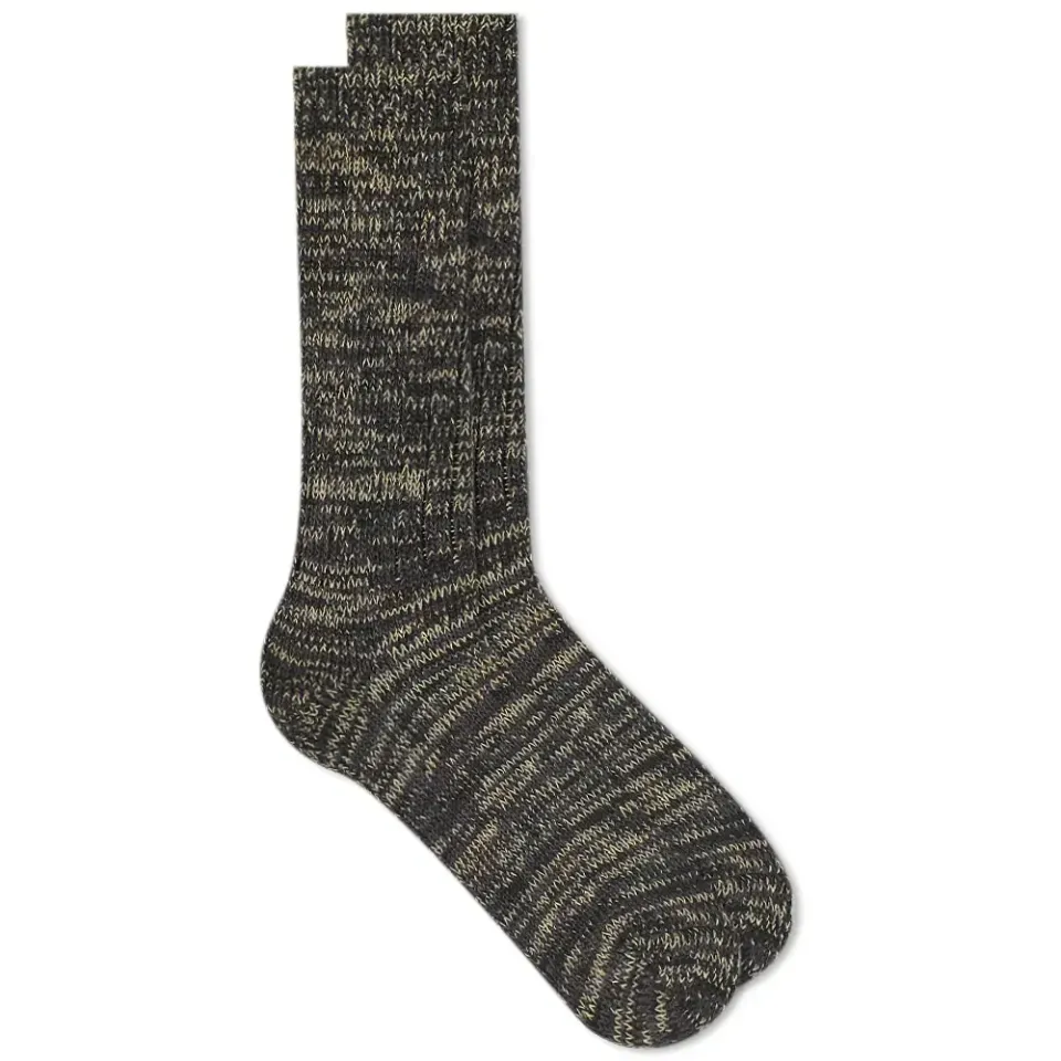 5 Colour Mix Crew Sock
