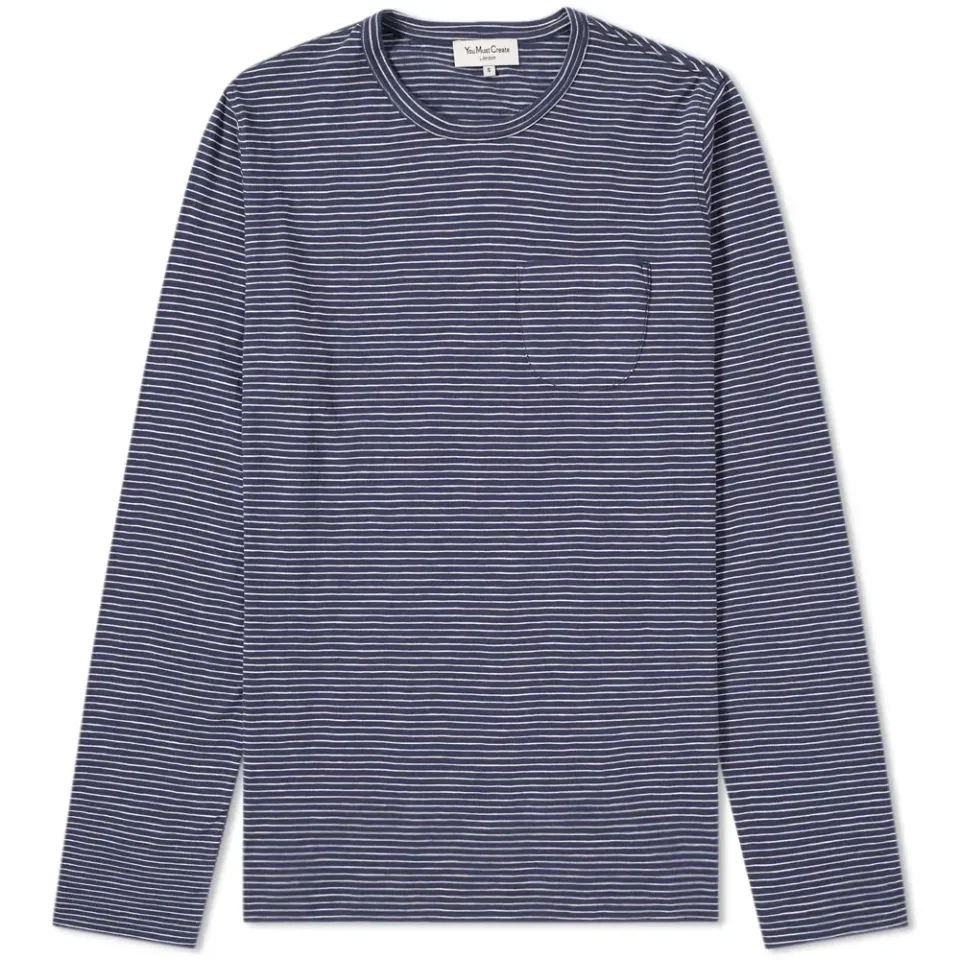 Long Sleeve Matisse Stripe Pocket Tee