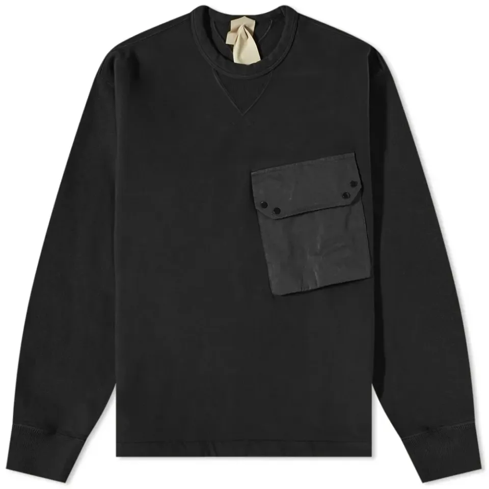 Snap Pocket Crew Sweat