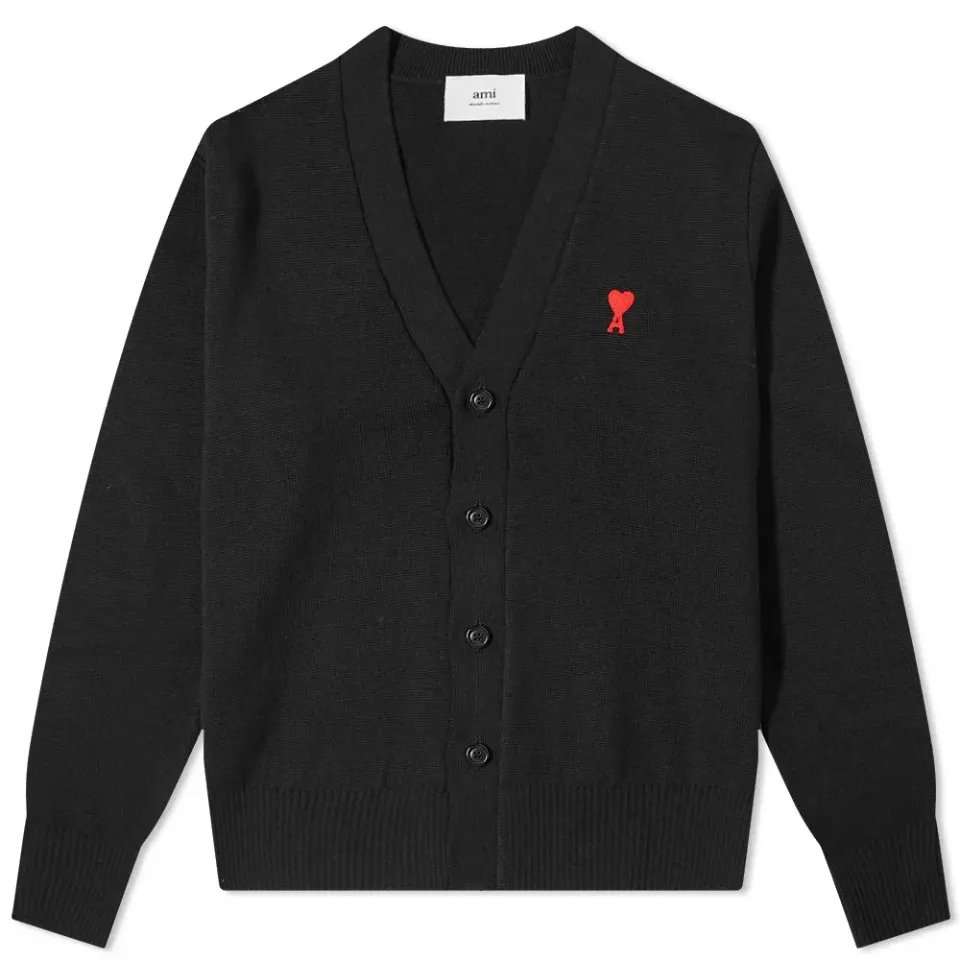 AMI Small A Heart Cardigan