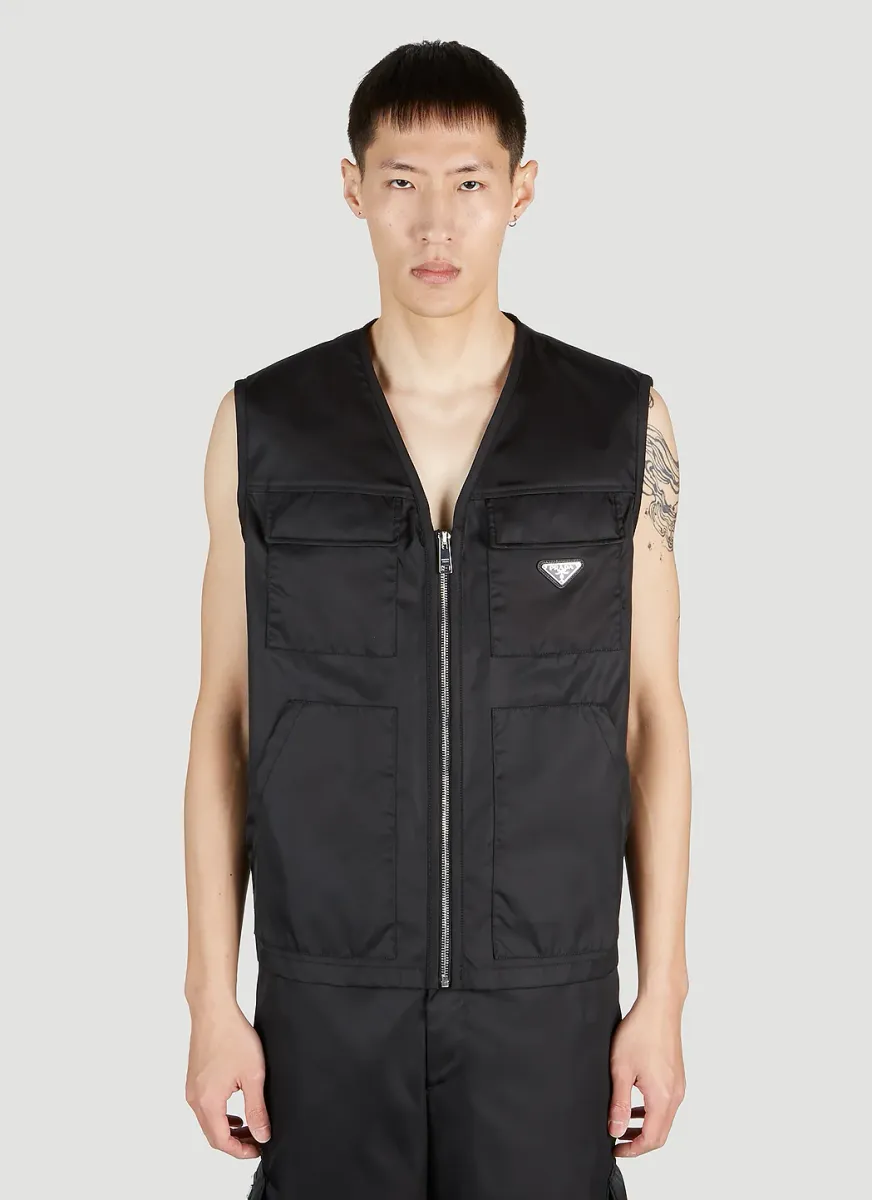 Re-Nylon Utility Gilet