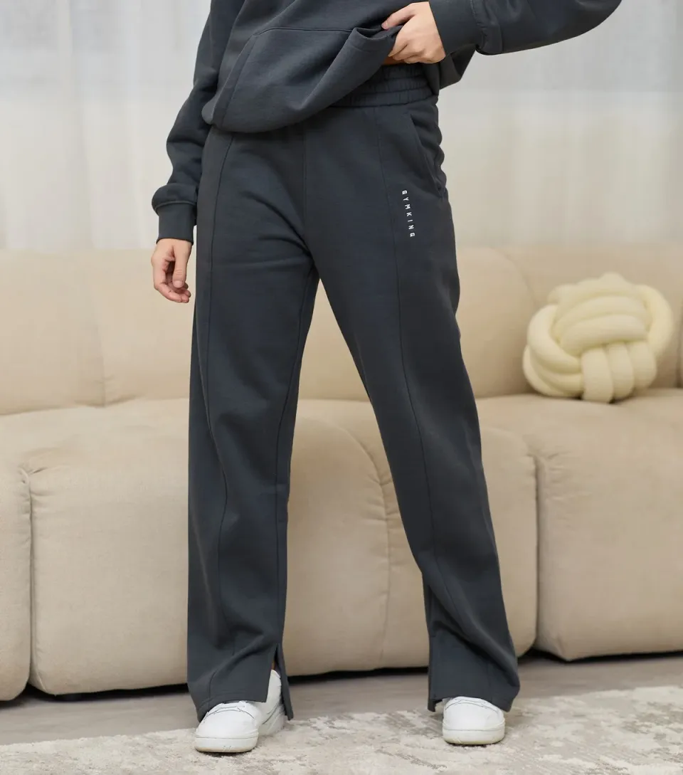 Women's Dark Grey Shadow Straight Leg Joggers