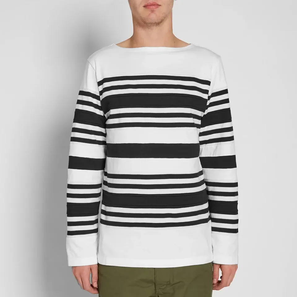 Garment Washed Border Tee