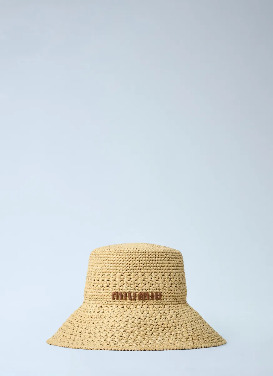 Logo Motif Bucket Hat