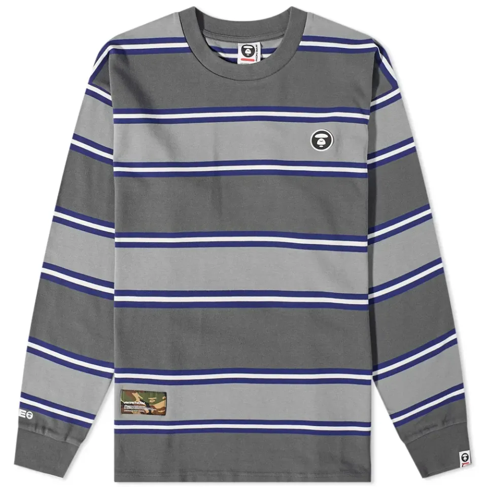 AAPE AAPE Now Stripe T-Shirt