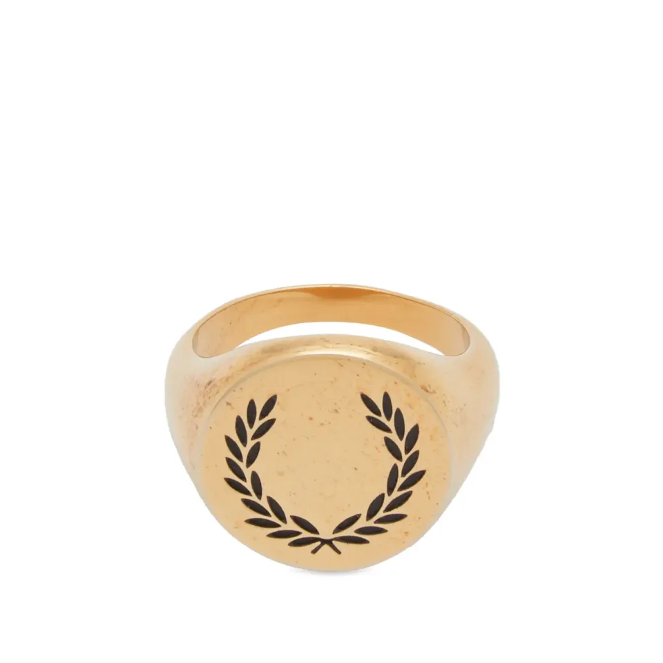 Laurel Wreath Signet Ring