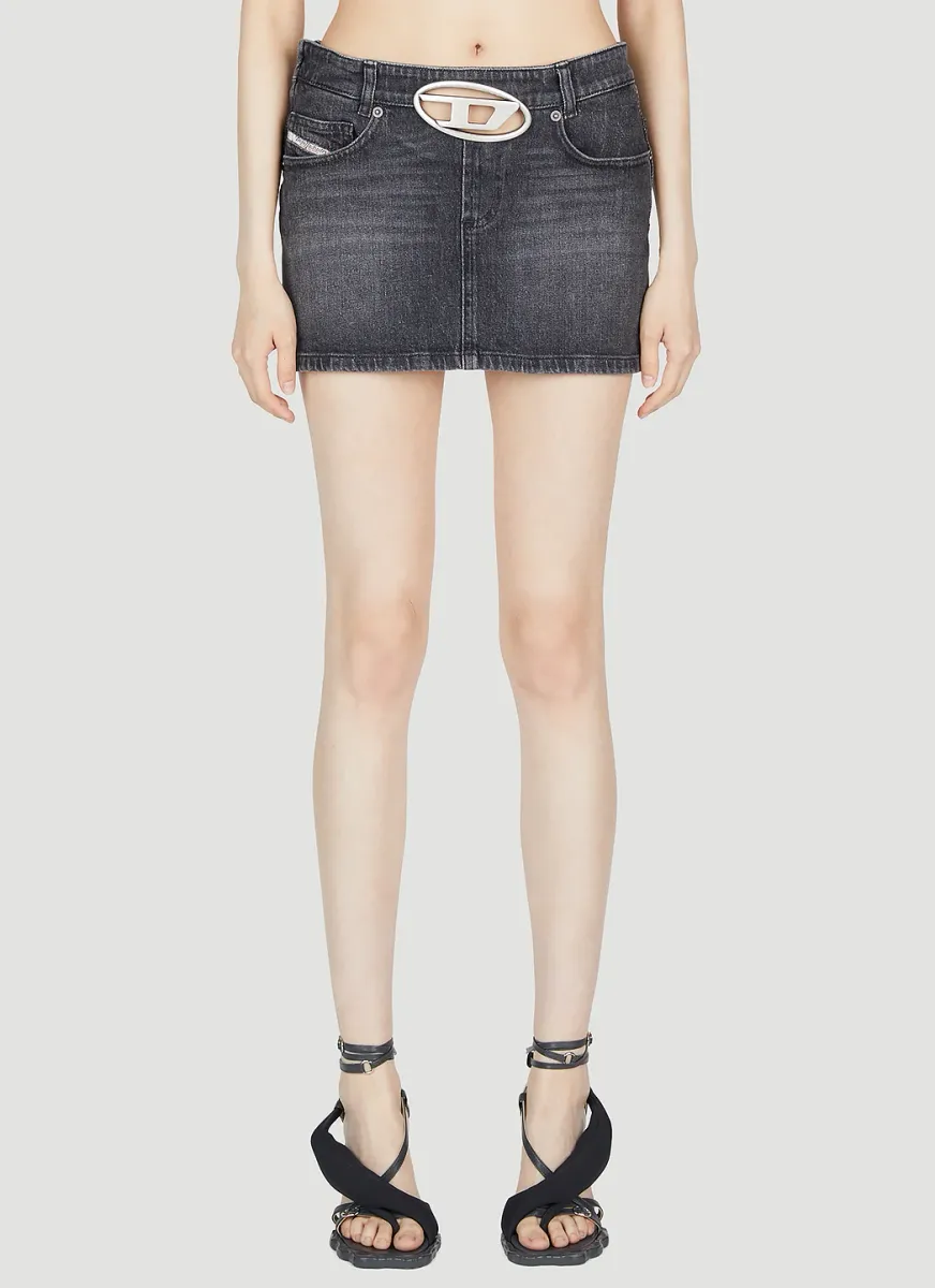 De-Ron-S2 Denim Mini Skirt
