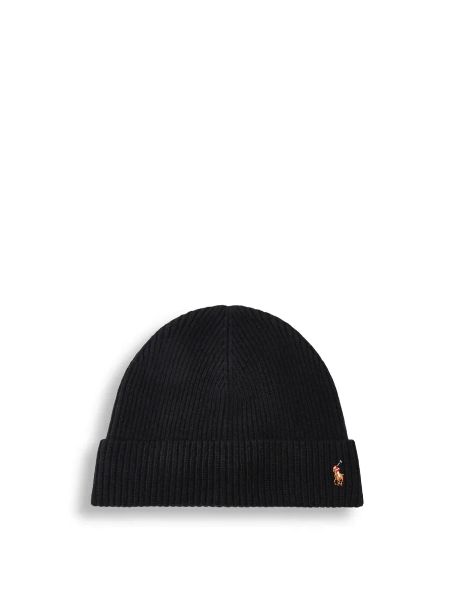 Wool-Blend Multi Pony Beanie