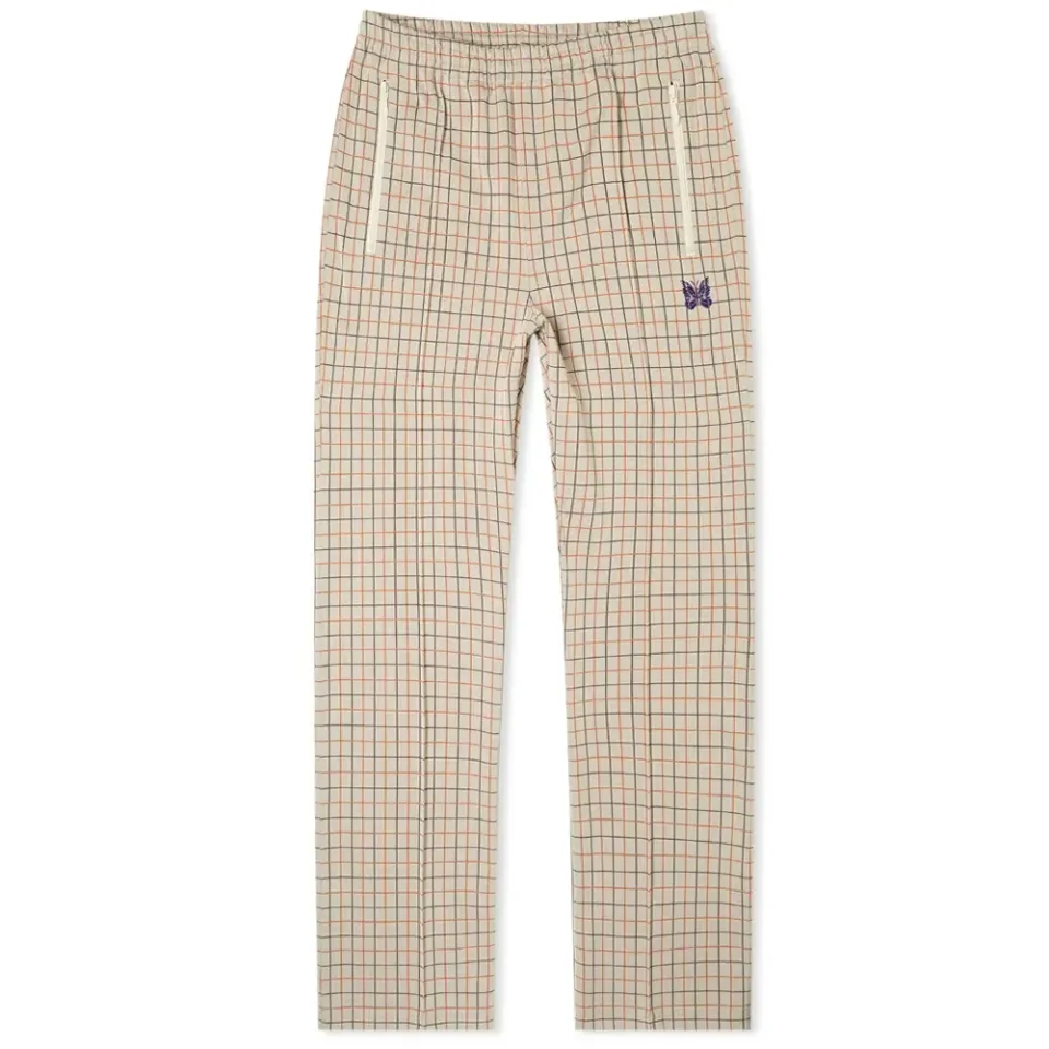 Plaid Track Pant