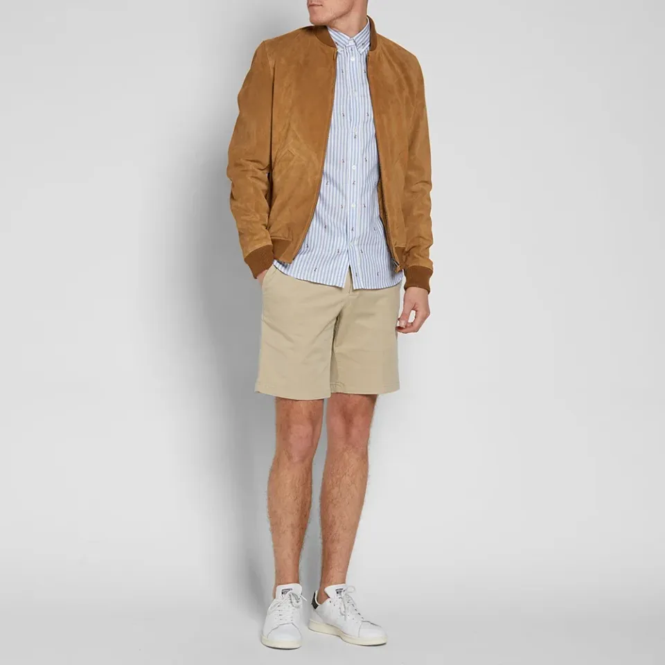 Maison Kitsuné Button Down Fox Jacquard Shirt