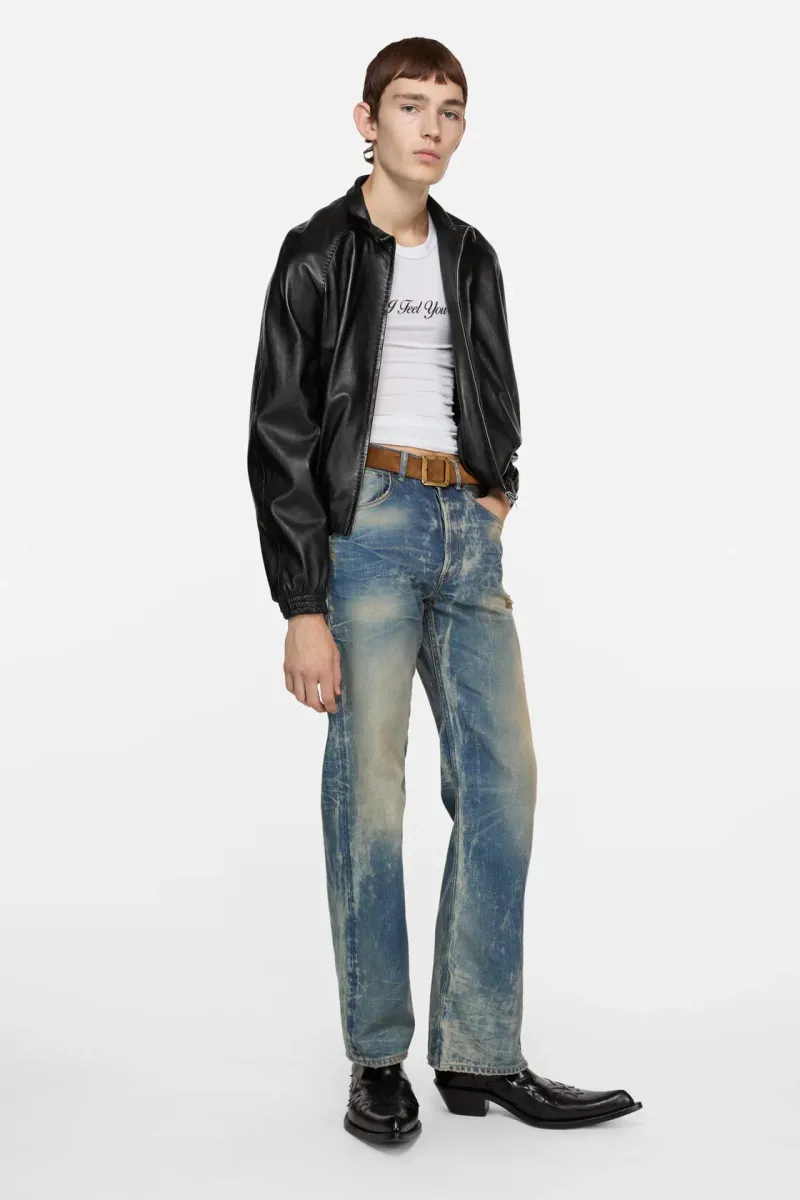Leather jacket