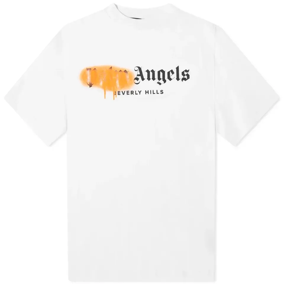Sprayed Beverly Hills Logo Tee