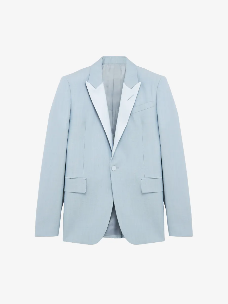 Wool Mohair Single-breasted Jacket