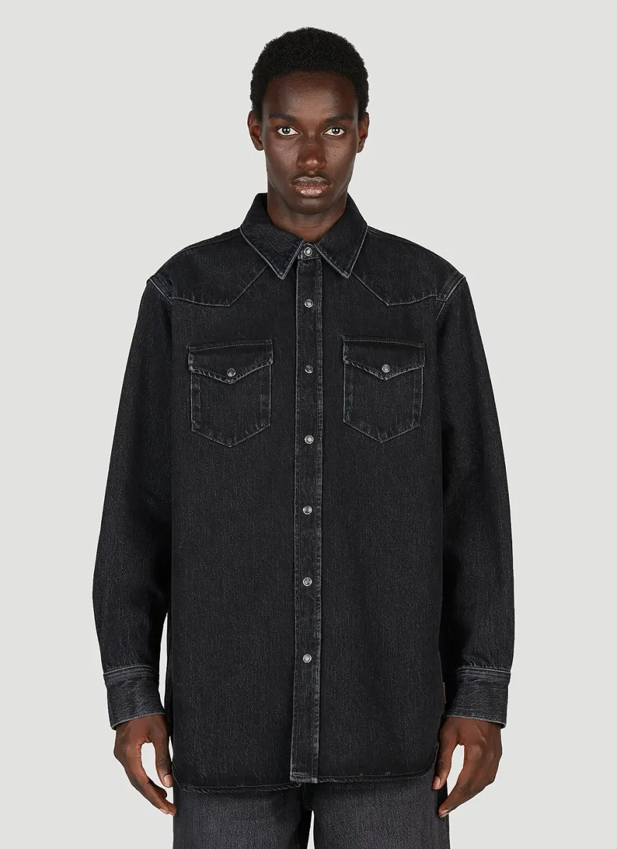 Oversized Denim Shirt