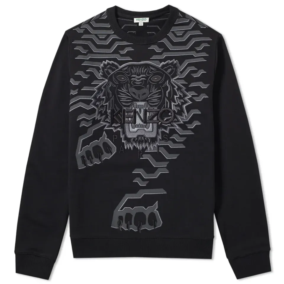 Geo Tiger Crew Sweat