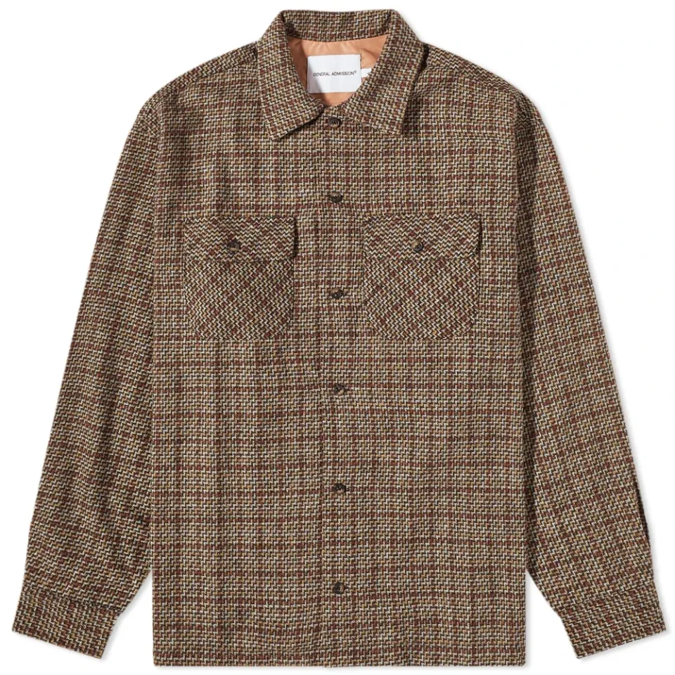Jacquard Wool Shirt