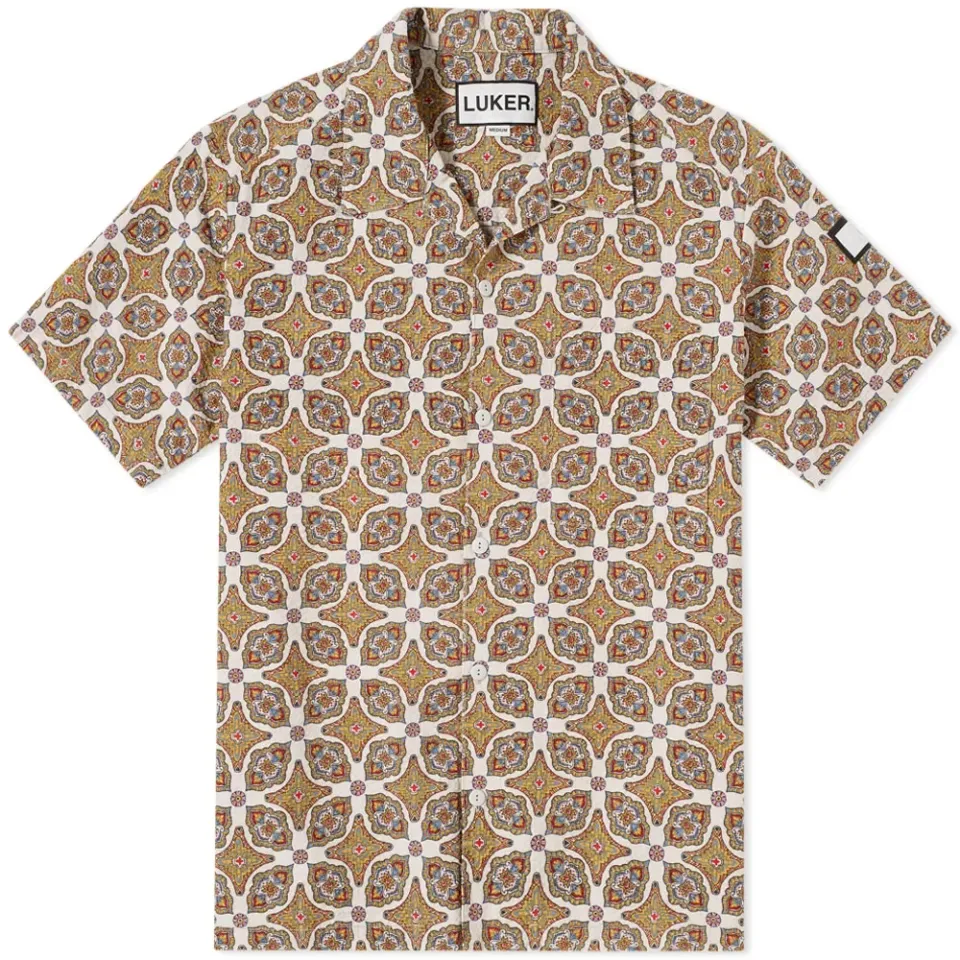 Luker by Neighborhood Short Sleeve Orient Shirt