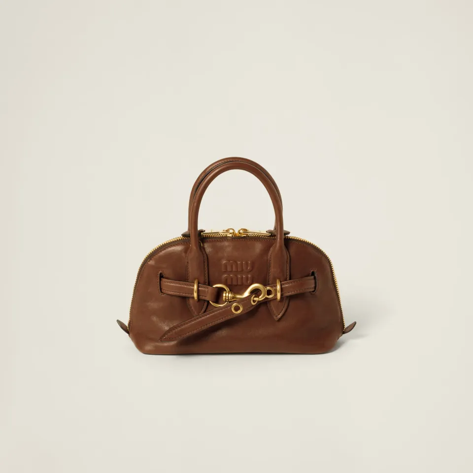 Aventure nappa leather top-handle bag
